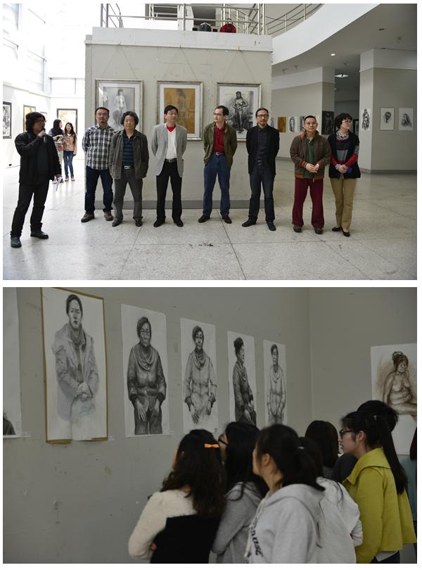 美术学院学生素描课程作业展开幕-南京师范大学美术